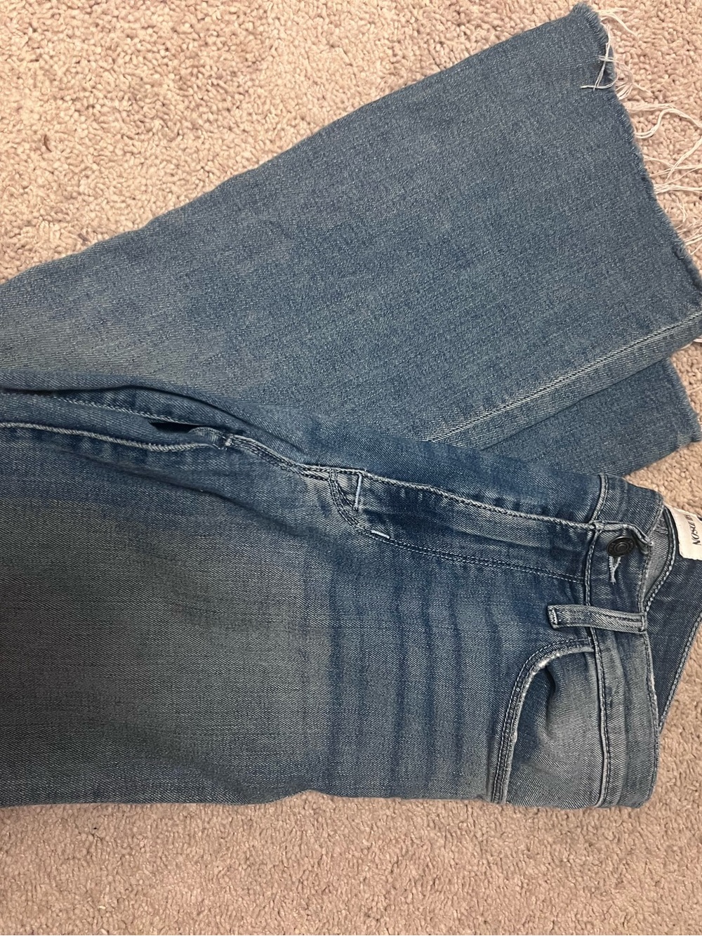 Hudson Jeans Women's Medium Blue Wide Leg Flare Denim